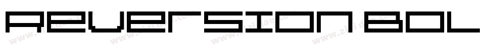 Reversion Bold字体转换